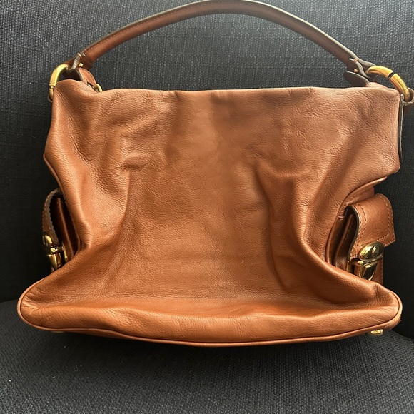Marc Jacobs camel brown shoulder purse - Picture 2 of 15
